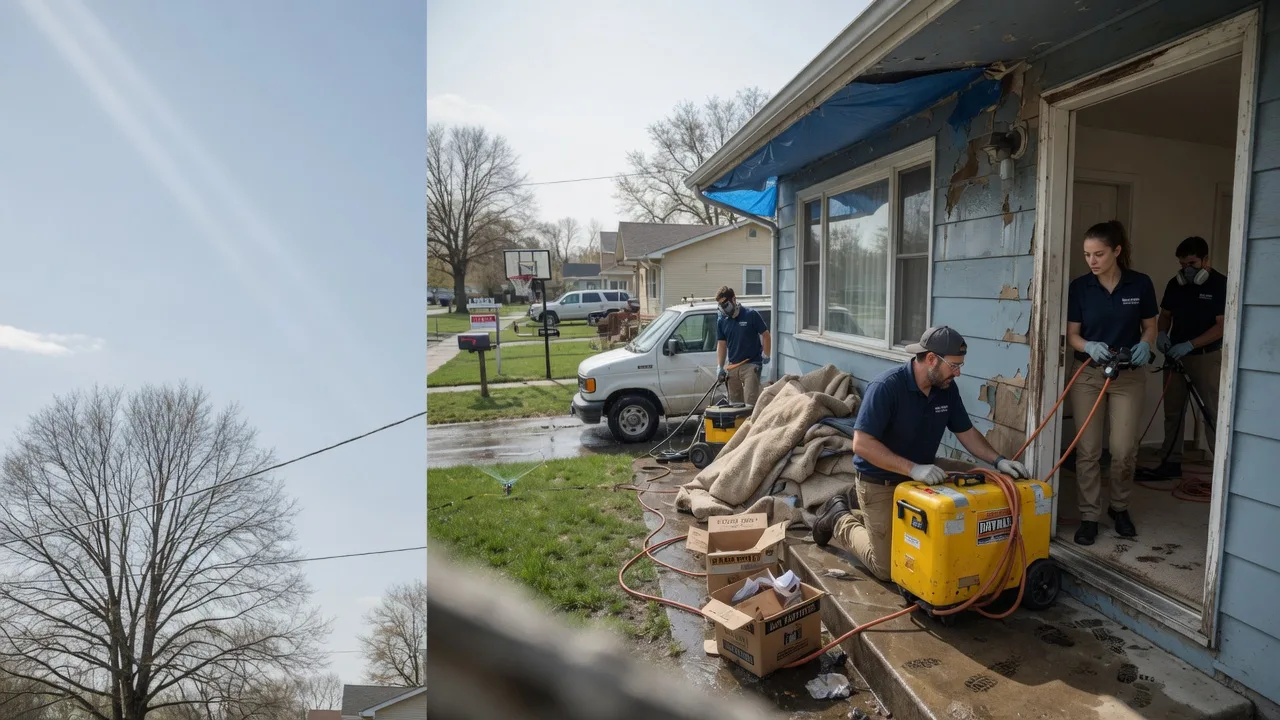 Basement Flood Cleanup in Moonachie, NJ near me